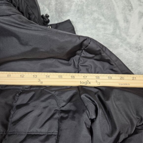 Bogner Jacket Womens 6 Black Fire + Ice Down Parka Ski Jacket Removable Hood - Picture 13 of 14